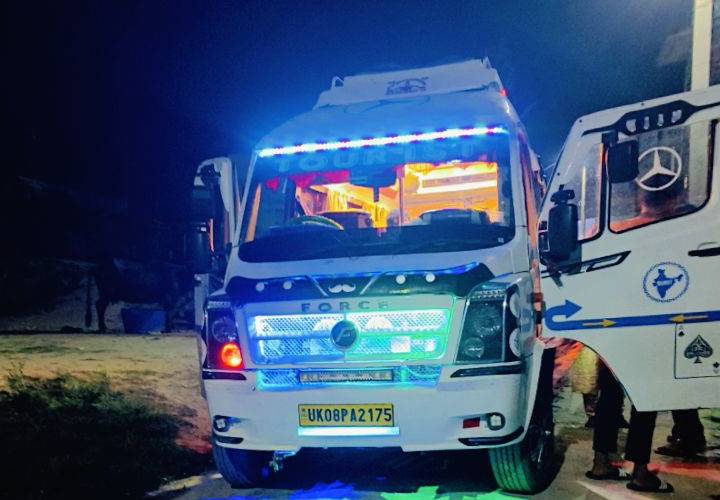 Tempo Traveller rental for group tours